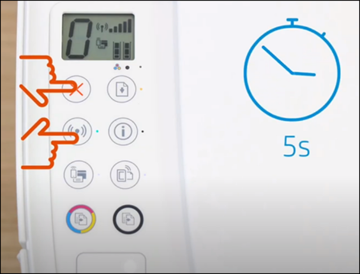 Connect HP printer to Wi-Fi